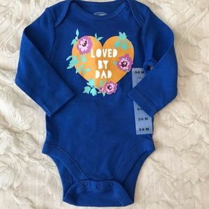 Loved By Dad Bodysuit.
